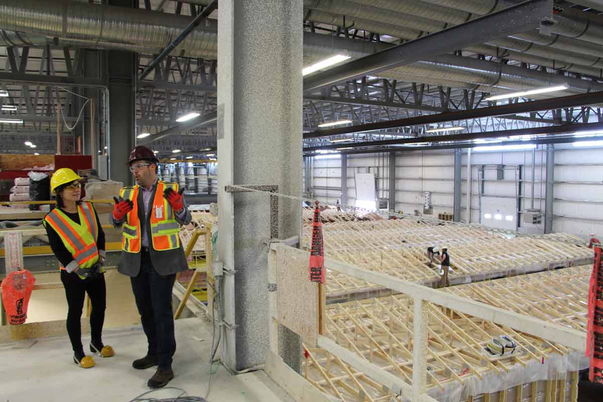 Minister Shannon Phillips visits Triple M in Lethbridge The Alberta