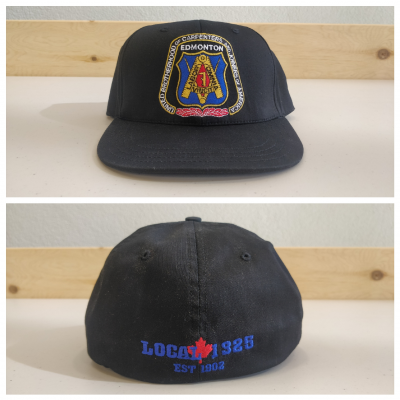 Local 1325 fitted baseball cap colour logo (sizes S/M, L/XL & 2XL) $40 each