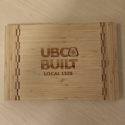 Local 1325 cutting board $44